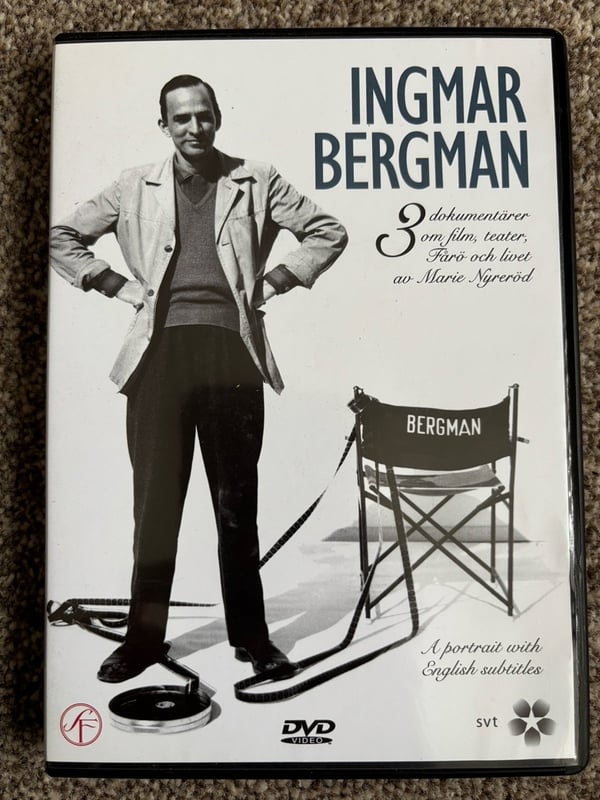 Ingmar Bergman: 3 Dokumentarer – Film, Teater & Fårö (DVD)