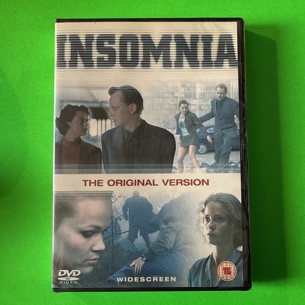 Insomnia (1997) – Norsk originalutgave med Stellan Skarsgård DVD