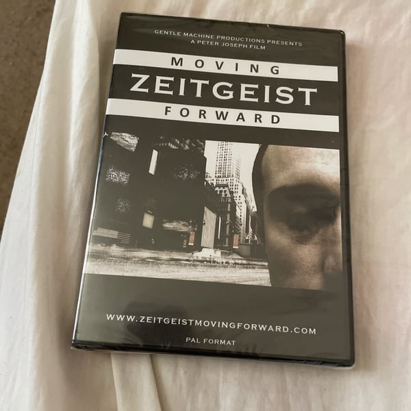 Zeitgeist Moving Forward Peter Josephin DVD (aluekooditon)