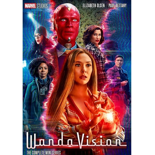 WandaVision – TV-serie DVD (2021) med Elizabeth Olsen