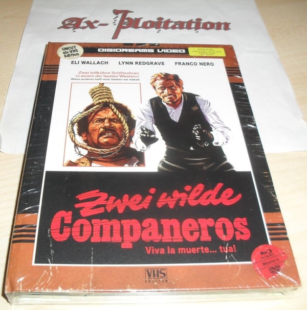 Zwei wilde Companeros / Mediabook Begrenset Blu-ray + Bonus DVD