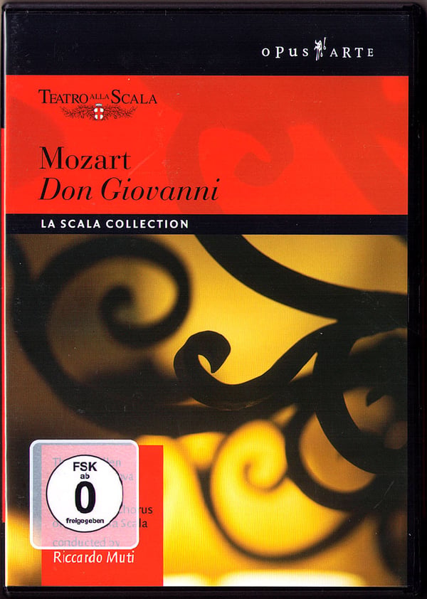 Mozart: Don Giovanni – Muti, Allen, Gruberova, Araiza (Scala) DVD