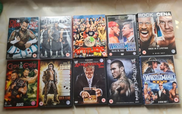 WWE DVD-pakke x10: Clash at the Castle, CM Punk Best in World