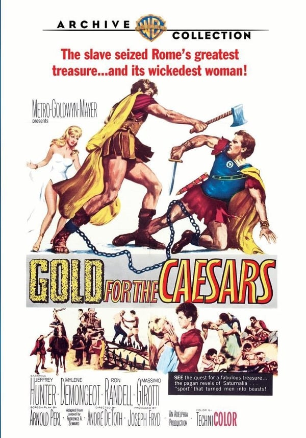 Gold for the Caesars med Jeffrey Hunter (1964) DVD