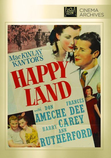 Happy Land (1943) med Don Ameche DVD