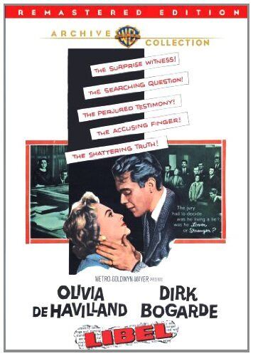 Libel - Olivia De Havilland - DVD (1959)