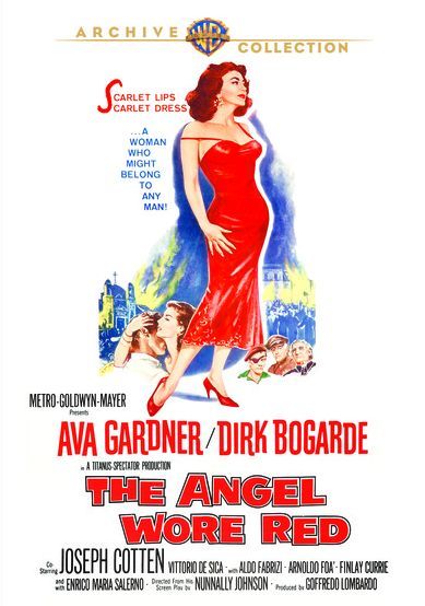 THE ANGEL WORE RED Ava Gardner DVD (1960)