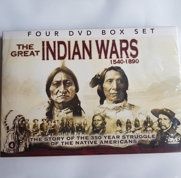 Great Indian Wars 1540-1890 – Nordamerikanske Krige – 4-DVD Boksæt
