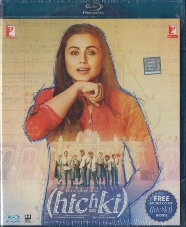 HICHKI - YRF SETTI (Blu-ray & Audio CD) Rani Mukerji