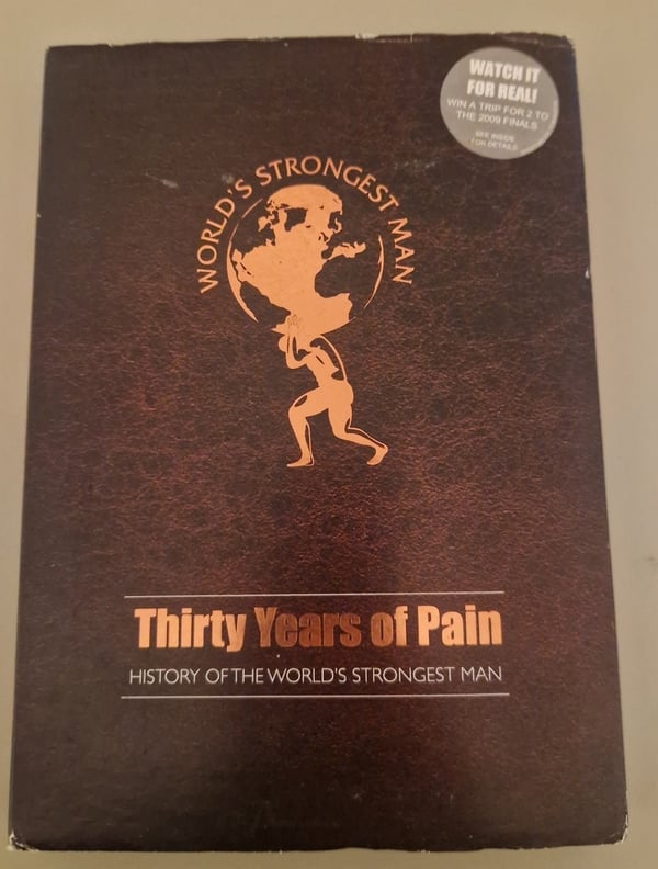 History of World's Strongest Man: 30 Years of Pain (DVD)
