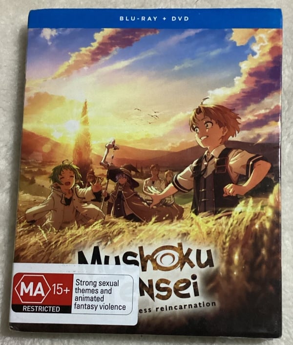 Mushoku Tensei Jobless Reincarnation: Kausi 1 - Osa 1 - Blu-ray + DVD