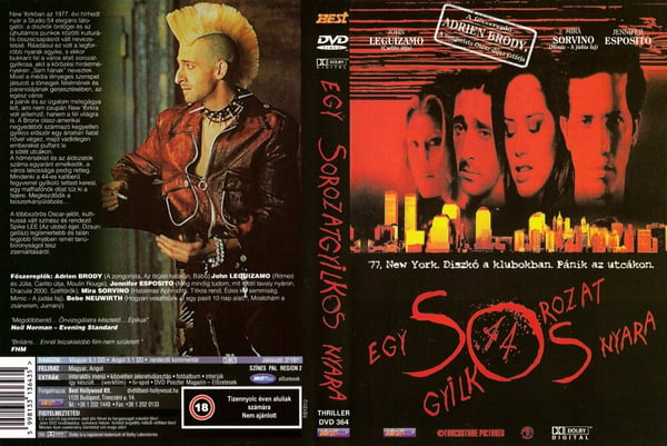 Summer of Sam - Sarjamurhaajan kesä (1999) DVD, Adrien Brody