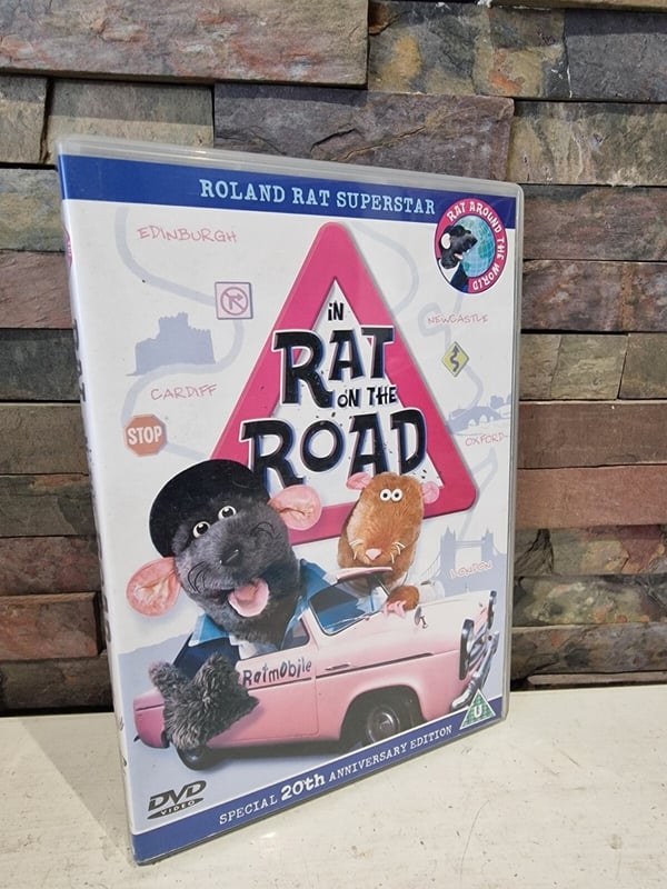 Roland Rat Superstar i Rat on the Road UK - 20-årsjubileum DVD | CDON