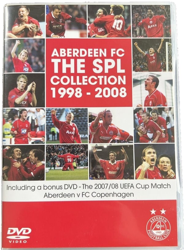 Aberdeen FC The SPL Collection - 2 x Copenhagen Uefa Cup DVD (1998)