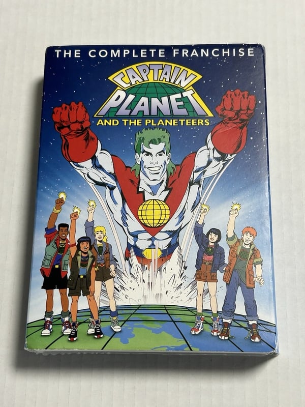 Captain Planet and the Planeteers: Komplet serie DVD