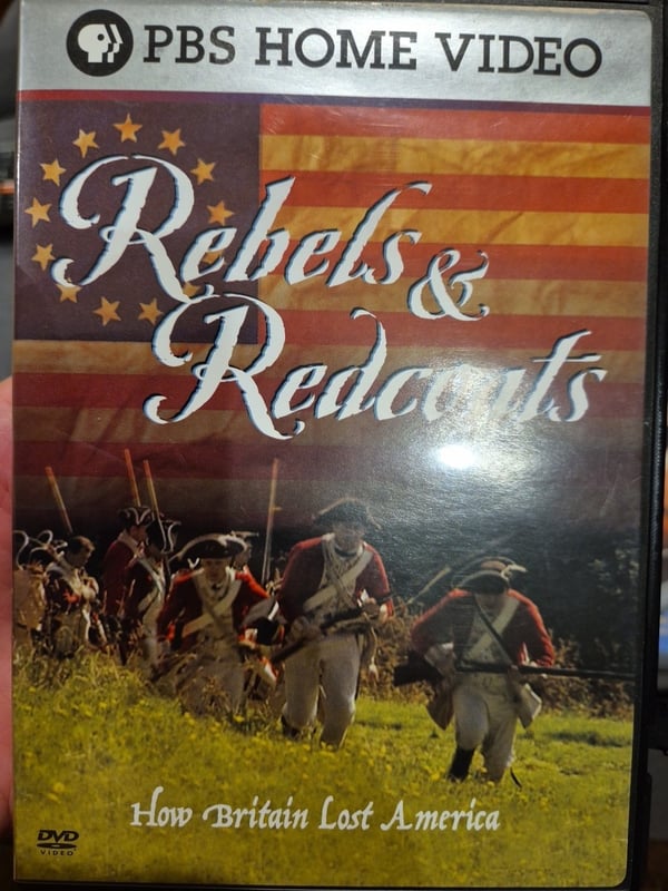 Rebels & Redcoats: Amerikanske uavhengighetskrigen PBS Dokumentar DVD