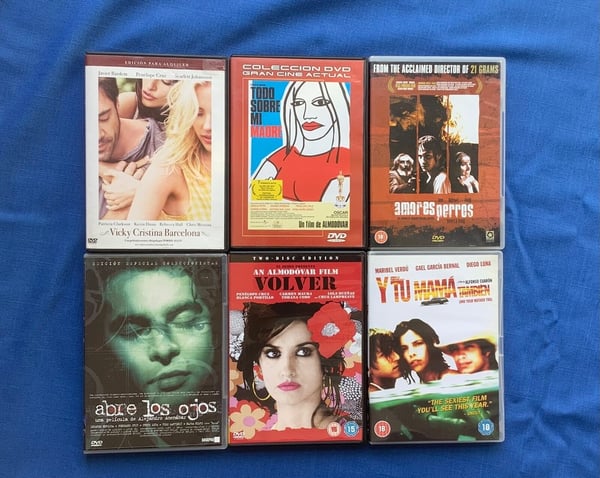 Espanjalaisia elokuvia: Almodóvar, Amenábar ym. DVD