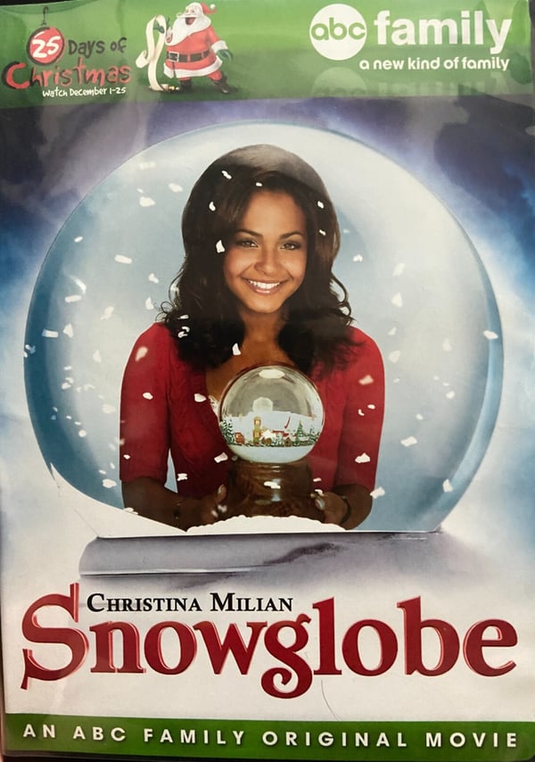 Snowglobe Christina Milian ABC Family Christmas TV-film DVD (2007)