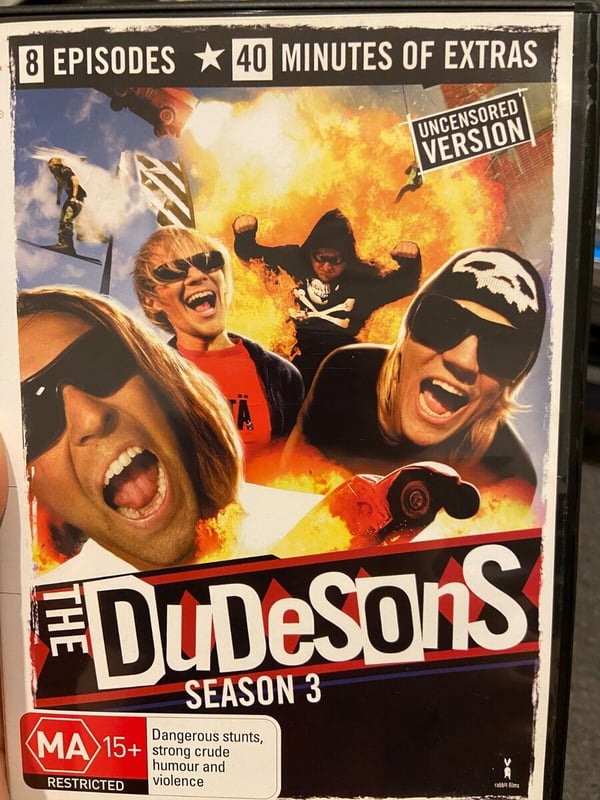 The Dudesons Sæson 3 – Stunts (DVD)