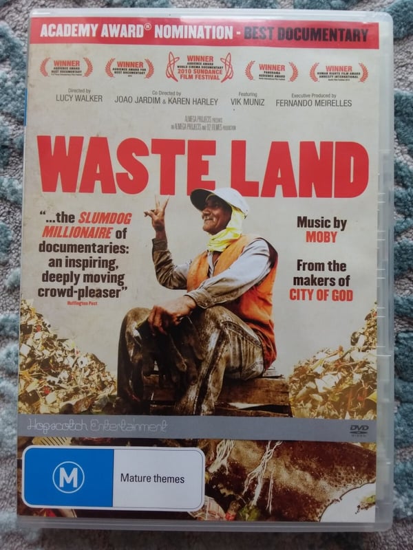 Waste Land: Vik Muniz Dokumentar om Catadores & Kunst (DVD)