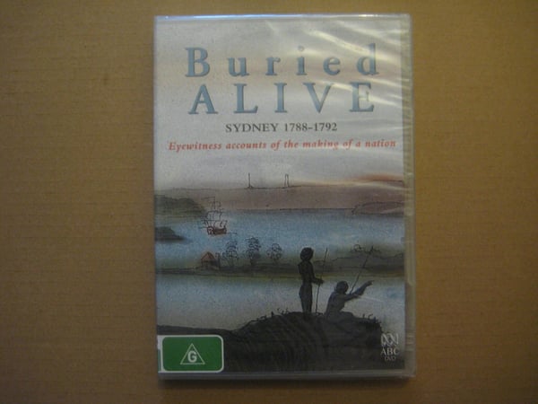 BURIED ALIVE Sydney 1788-1792 Sjelden Australsk Dokumentar DVD (2005)