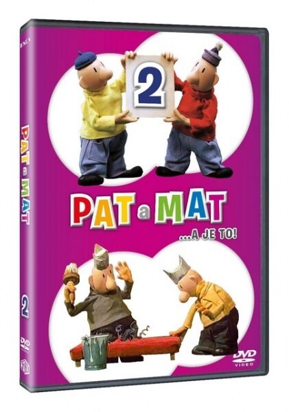 Pat a Mat 2 (A je to!) – Klassinen tšekkiläinen animaatio (DVD)