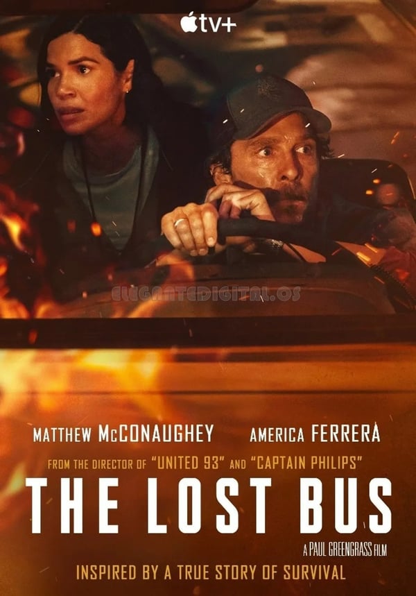 The Lost Bus Survival Movie DVD (2025)