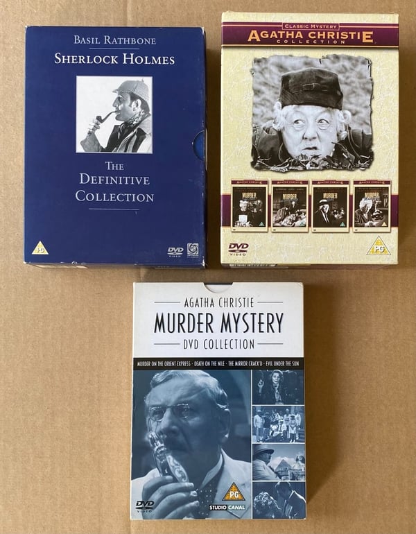 Sherlock Holmes, Agatha Christie & Miss Marple – Kokoelma DVD