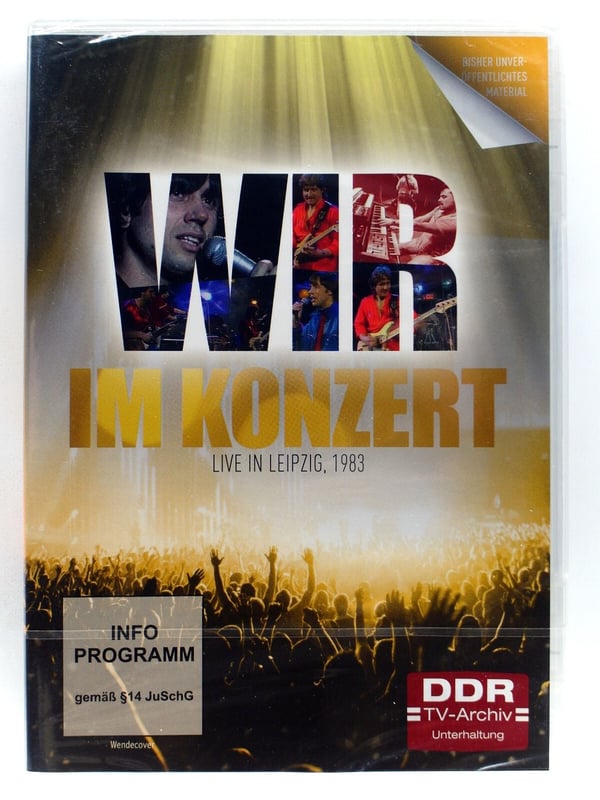 WIR - Im Konzert - Live in Leipzig (1983) DDR TV-arkisto DVD WIR - Im Konzert - Live in Leipzig (1983) DDR TV-arkisto DVD