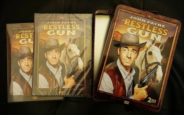 The Restless Gun Collectors Embossed Tin DVD (2 disker)