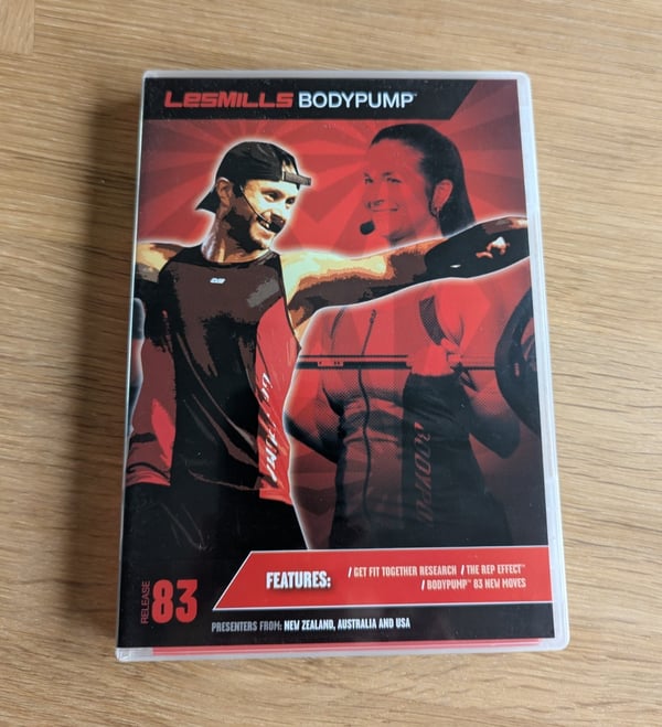 LesMills BodyPump 83 - Musikk-CD + Koreografinotater DVD