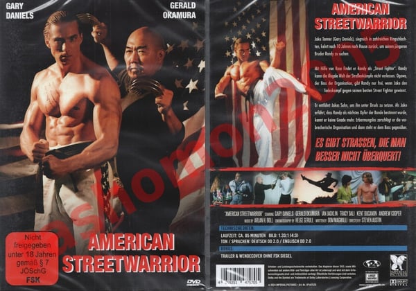 American Streetfighter med Gary Daniels & Gerald - DVD