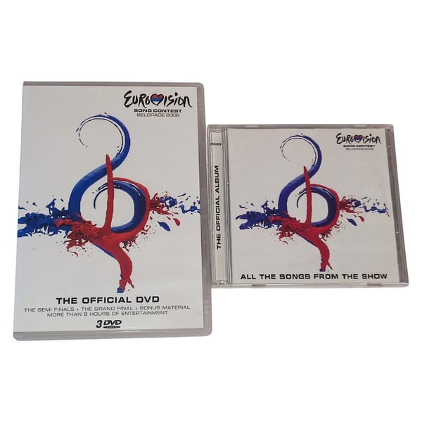 Eurovision Song Contest Beograd 2008 & CD Bokssett DVD