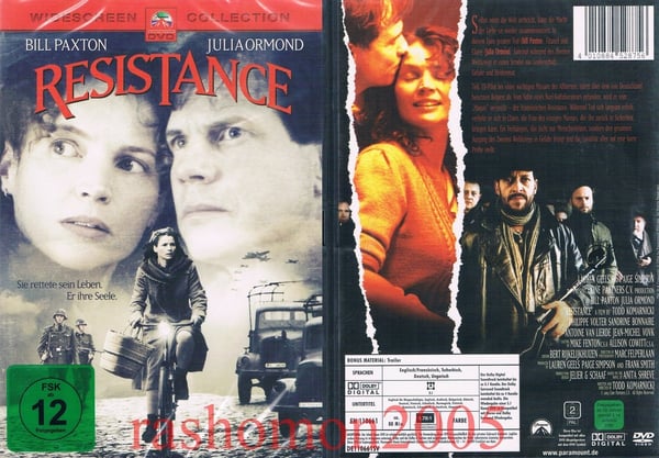 Resistance med Bill Paxton, Julia Ormond - DVD (2003)