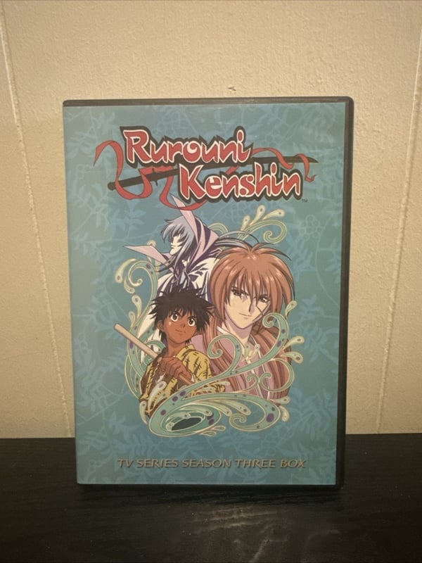 Rurouni Kenshin TV-serie: Sesong 3 – Engelsk dub/sub Anime DVD Boks