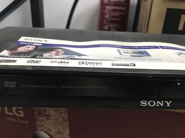 Sony DVP-NS39 DVD-spiller med DAC og RW/R-avspilling
