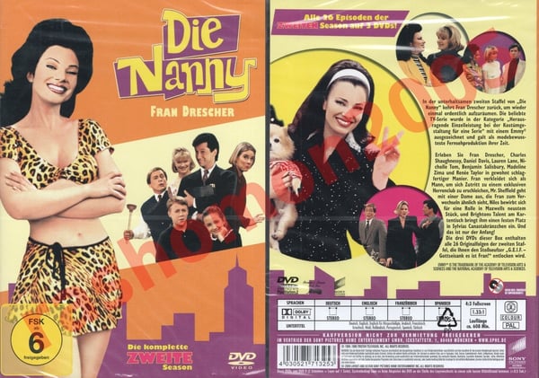 The Nanny TV-serie: Sæson 2 DVD (Fran Drescher)