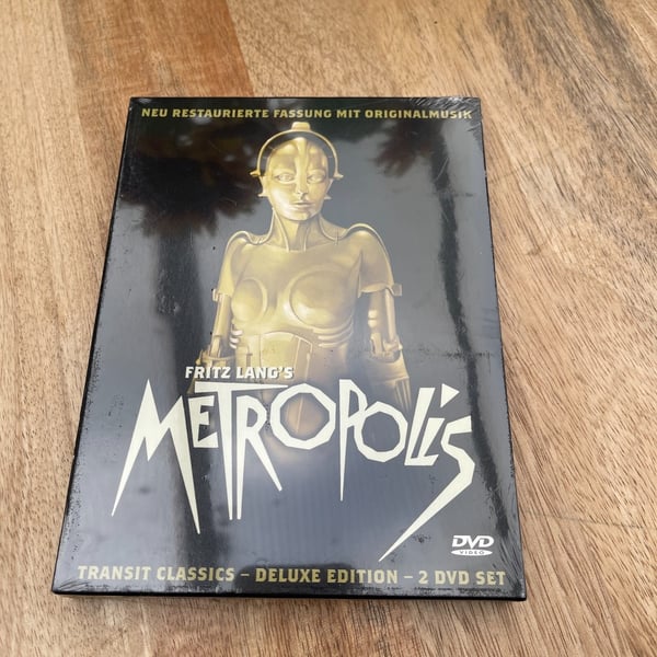 Fritz Langs Metropolis (1927) – 2-Disc Spesialutgave på DVD