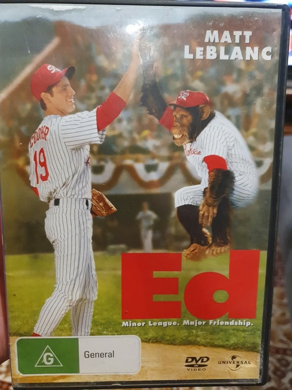 ED - Lastenelokuva Matt LeBlancin kanssa simpanssista baseballissa (DVD)