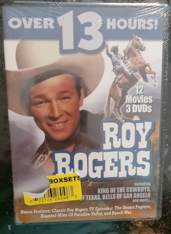 Roy Rogers: 12 elokuvaa – Westernklassikot (DVD)