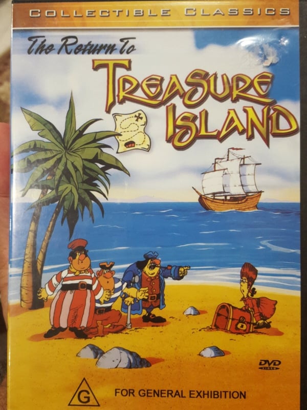 The Return to Treasure Island DVD - Animaatio