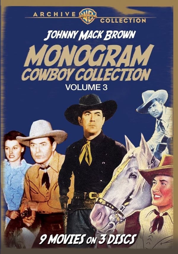 Johnny Mack Brown Monogram Cowboy Collection Vol. 3 (3-DVD-sett)