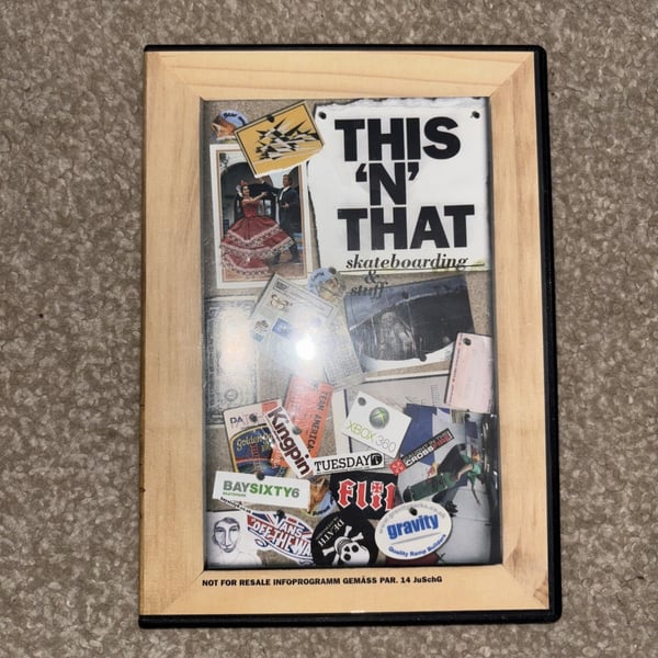 This 'N' That Skateboarding & Stuff - Sjælden UK Skate DVD (2006)