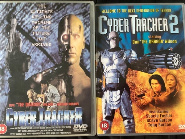 Cyber Tracker 1 & 2 – Don Wilson Kickboxing Action – DVD
