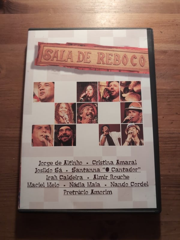 Sala De Reboco: Jorge De Altinho, Cristina Amaral, Josildo – DVD