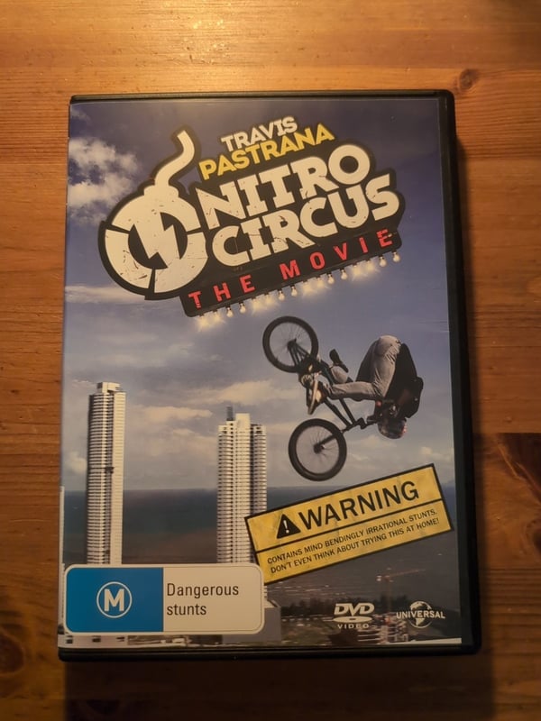 Travis Pastrana Nitro Circus The Movie DVD (2012)