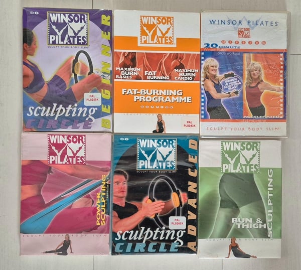 Winsor Pilates: Seks DVD-programmer – 4 nye, 2 åpnet