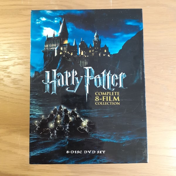 Harry Potter Komplett Box Set: 8-Film Samling DVD
