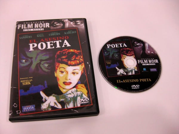 The Poet Assassin med George Sanders, Lucille Ball - DVD