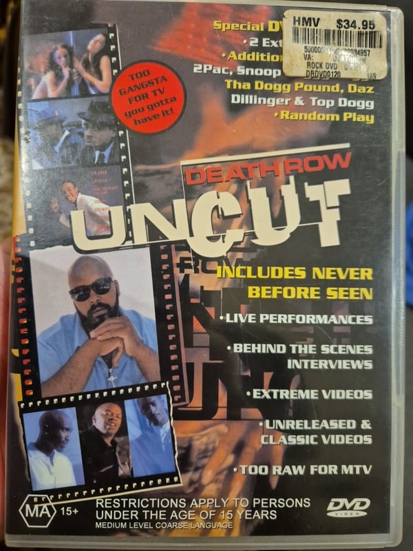 Death Row Uncut: Hip Hop -musiikkivideo DVD, Tupac & Snoop Dogg